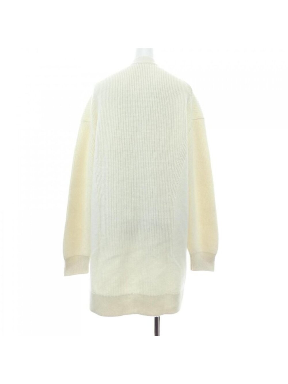 Hermes Long Cardigan Cashmere White - Picture 2 of 6